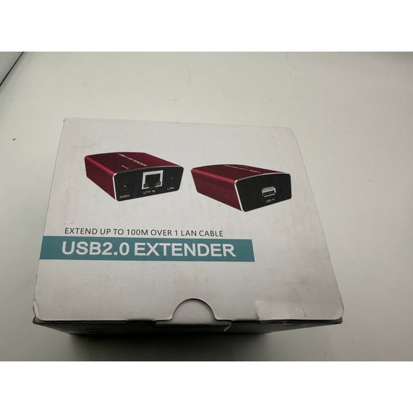 MT-VIKI Other - MT-VIKI USB 2.0 Extender 100M 330FT Over Single LAN Cable MT 450FT TX RX